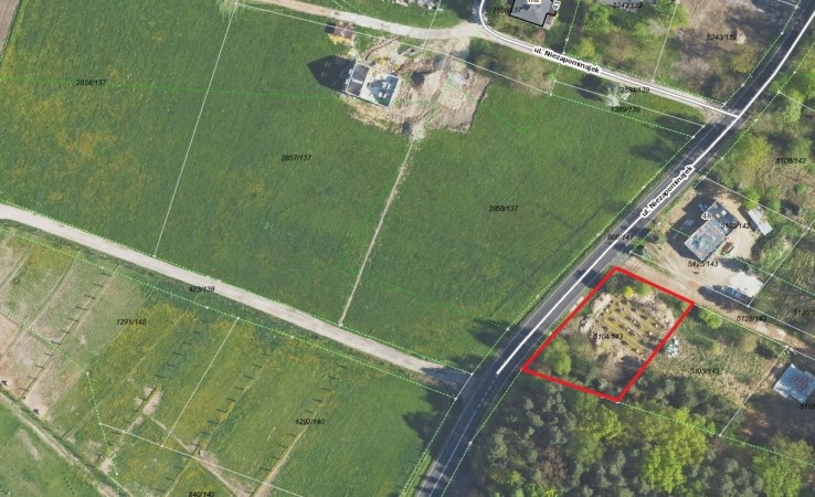 działka na sprzedaż - Katowice, Podlesie, Niezapominajek